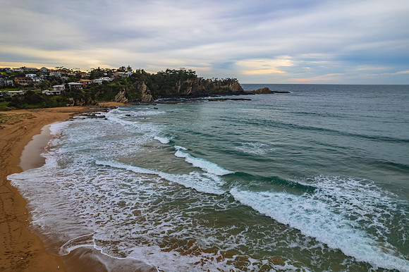 Late afternoon at the beach
