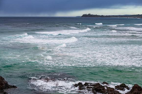 A cloud covered winters morning at Tuross Head