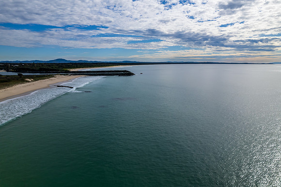 Forster Main Beach Morning Seascape