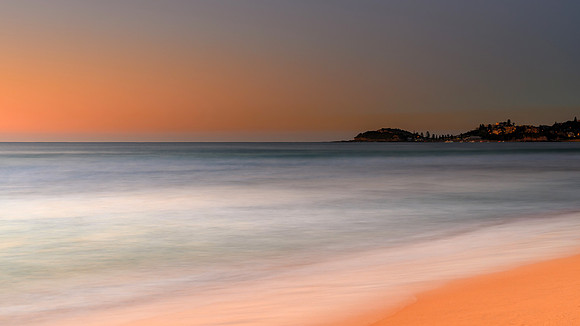 Soft Dawn Seascape and Headland