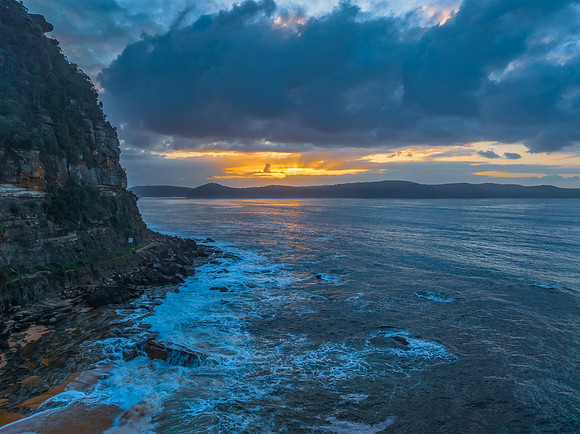 A Winter morning at the Seaside