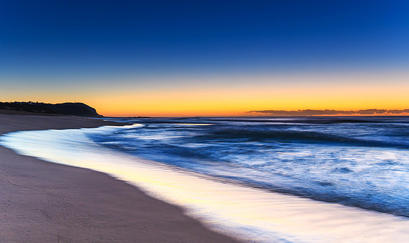 Dawn Seascape and Headland