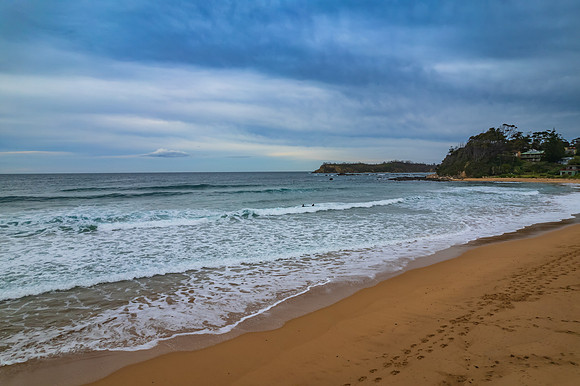 Late afternoon at the beach