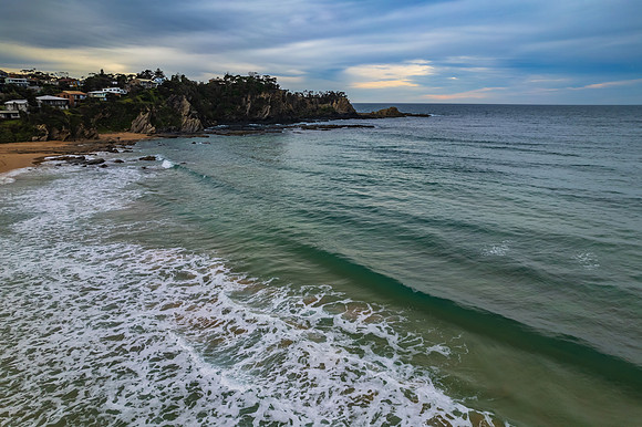 Late afternoon at the beach