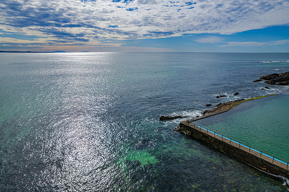 Forster Main Beach Morning Seascape