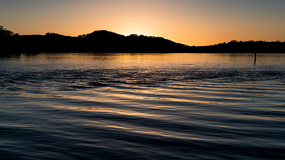 Sunrise Waterscape over the Bay