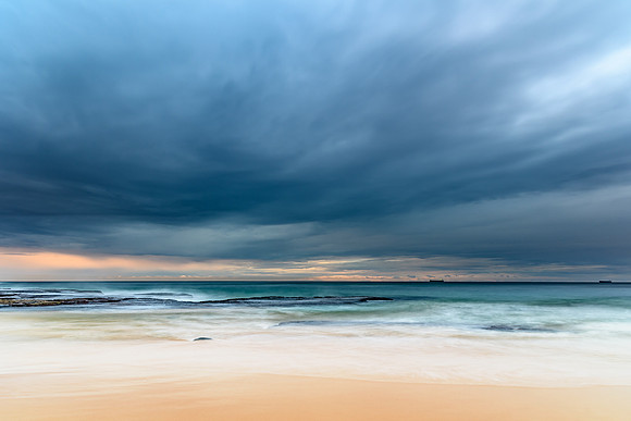 Cloudy Morning Seascape