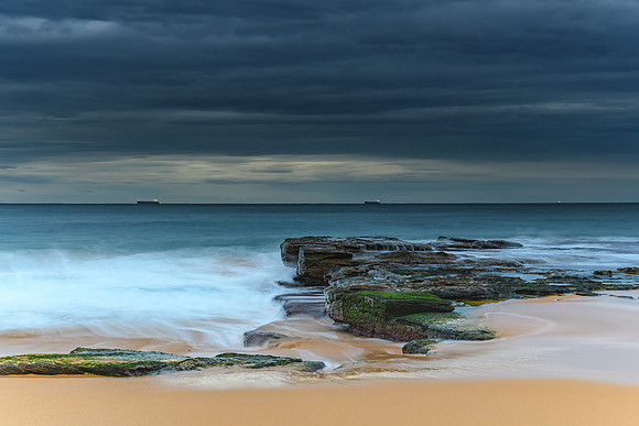 Overcast Morning Seascape