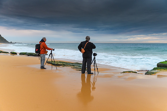 Photographers capturing the Seascape