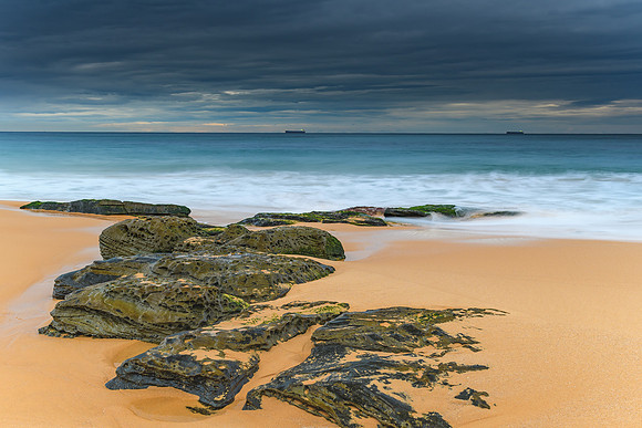 Rockin it Beachside - An Early Morning Seascape