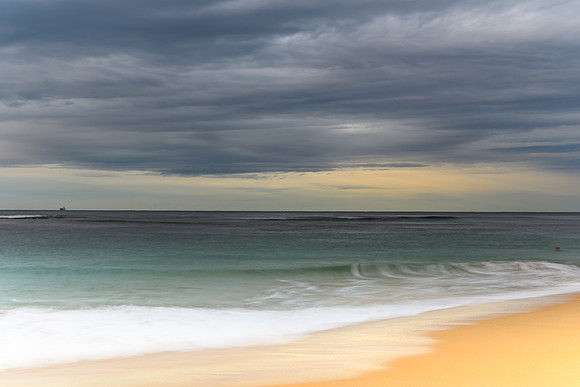 Overcast Morning Seascape