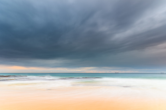 Overcast Morning Seascape