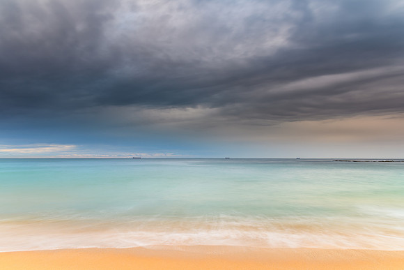 Overcast Morning Seascape