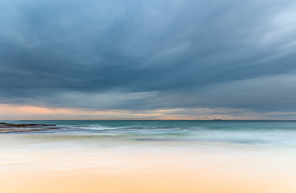 Overcast Morning Seascape