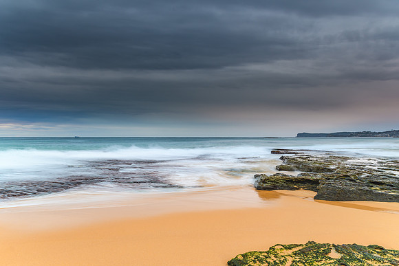 Overcast Morning Seascape
