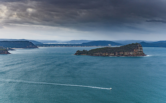 Lion Island and the Central Coast Seascape
