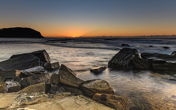 Rocky Seascape and Headland