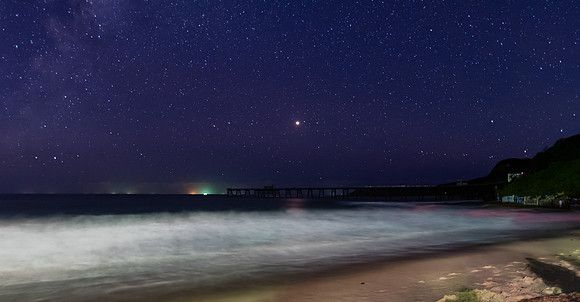 Starry, starry night at Catherine Hill Bay