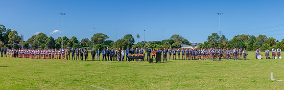 ANZAC Day Service at Picken Oval, Croyden Park - 25 April 2024