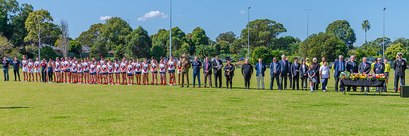 ANZAC Day Service at Picken Oval, Croyden Park - 25 April 2024