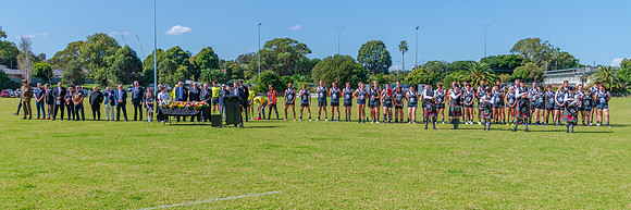 ANZAC Day Service at Picken Oval, Croyden Park - 25 April 2024