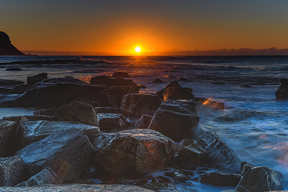 Sunrise and the Sea
