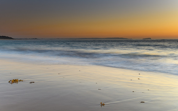 Clear Skies Sunrise Seascape