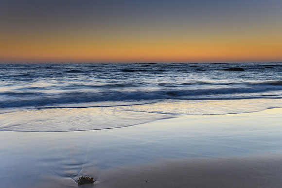 Clear Skies Sunrise Seascape