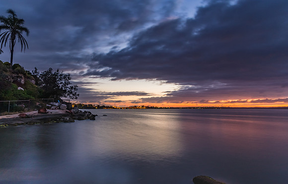 Start of a new day on the Lake