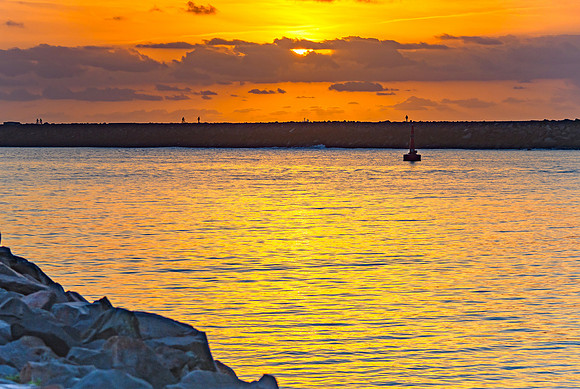 Silky Smooth Sunrise Seascape