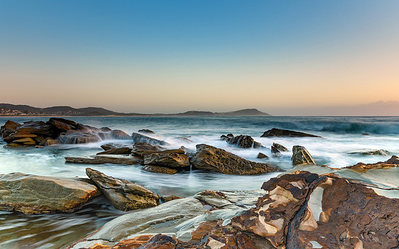 Rocks and Water Seascape