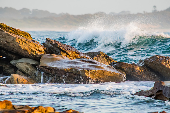 Rocks and Water Seascape