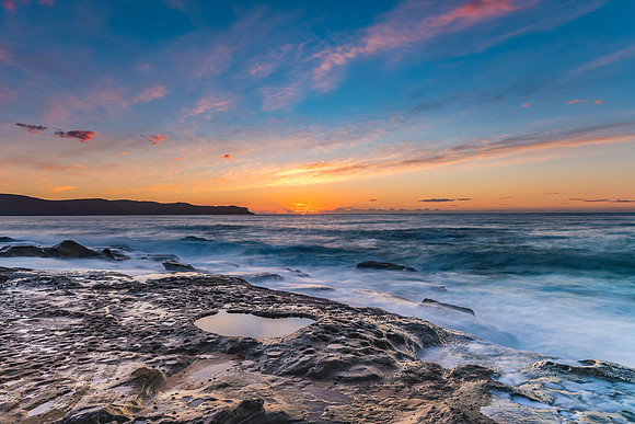 Sunrise at Pearl Beach