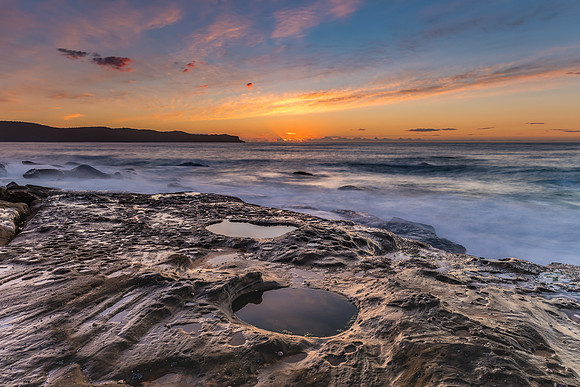 Sunrise at Pearl Beach