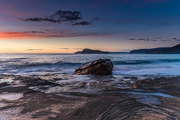 Textures and the Sea from Rock Platform