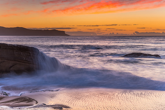 Sunrise, Colour and Sea Action