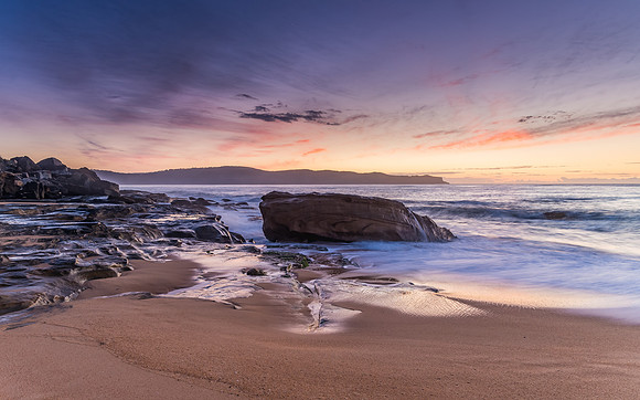 Sunrise and Colour at Pearl Beach