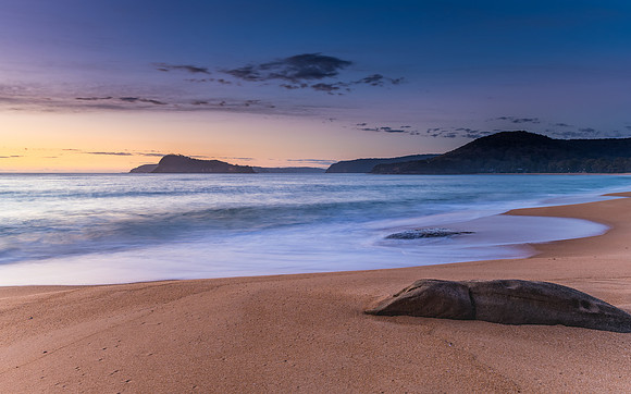 Sunrise at Pearl Beach