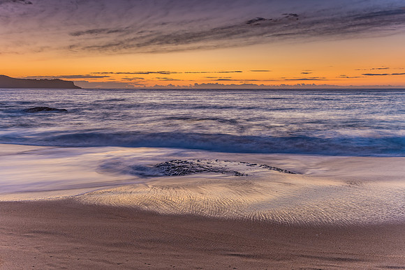 Dawn Seascape from the Beach