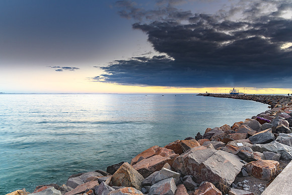 Silky Smooth Sunrise Seascape