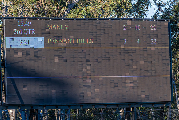MPD Qualifying Final - Manly-Warringah v Pennant Hills - 31 Augu