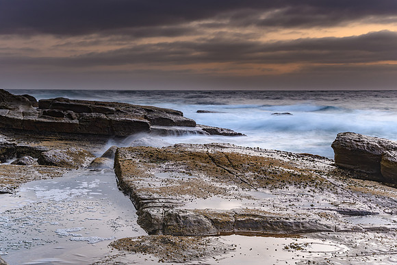 An Atmospheric Sunrise Seascape