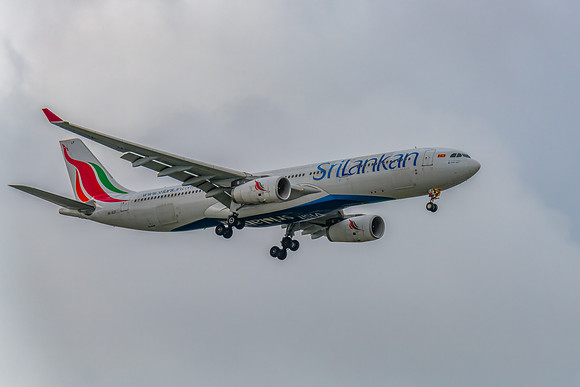 4R-ALP - Airbus A330-343 - SriLankan Airlines in the cloudy afte