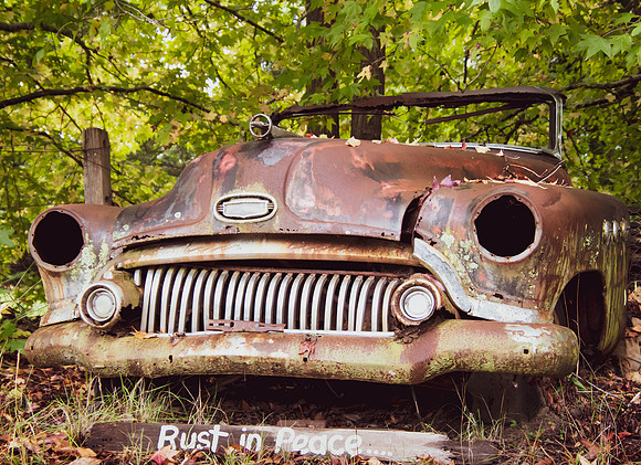 Rust in Peace - an old Buick