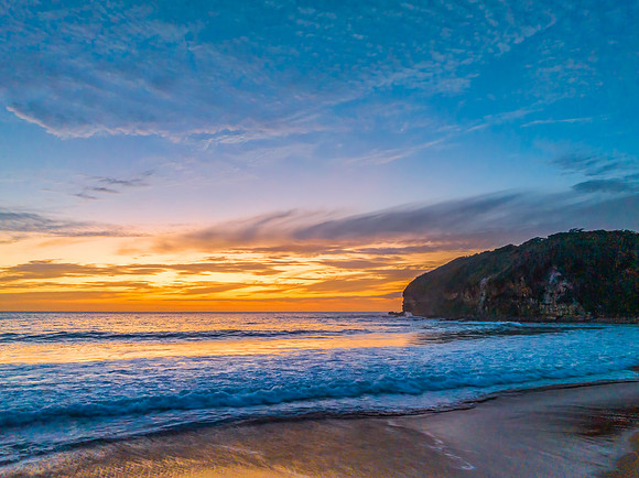 Summer Sunrise at the Seaside
