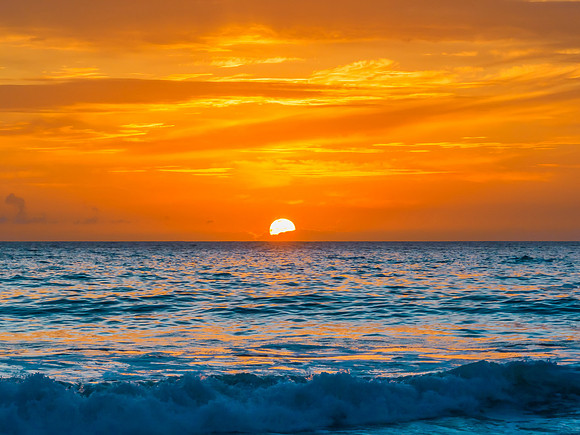 Summer Sunrise at the Seaside