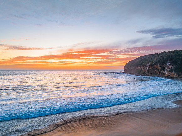 Summer Sunrise at the Seaside