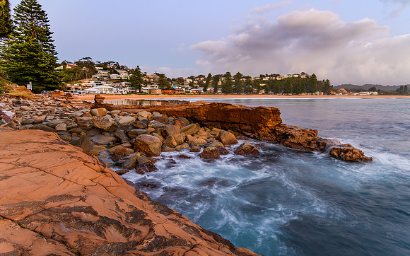 Early Morning Seascape Shorescape