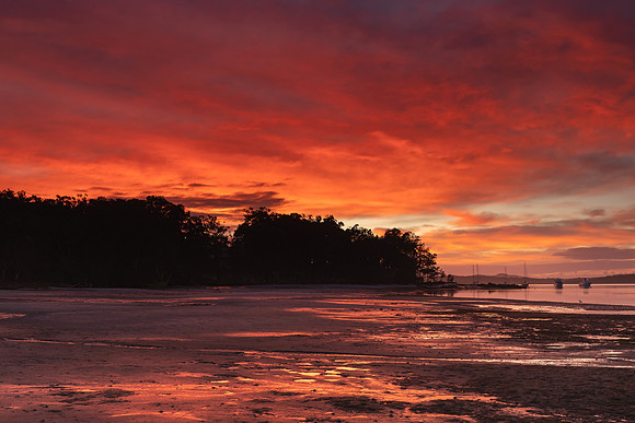 Sunrise River Waterscape