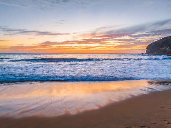 Summer Sunrise at the Seaside